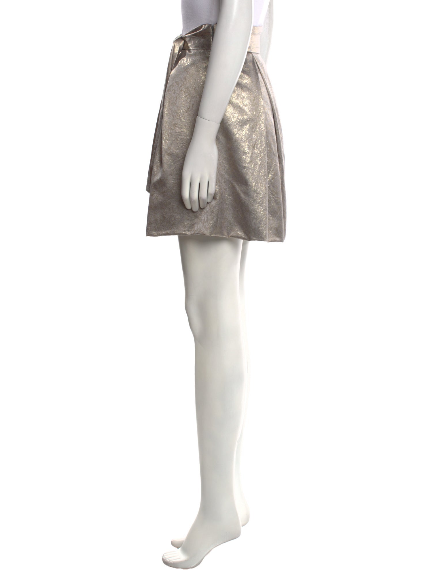 Chloé Silk Mini Skirt