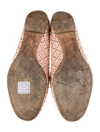 Chloé Leather Patterned Ballet Flats