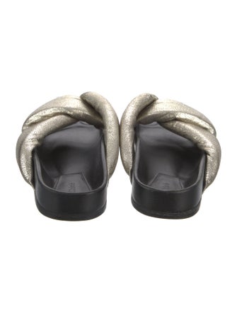 Chloé Leather Slides