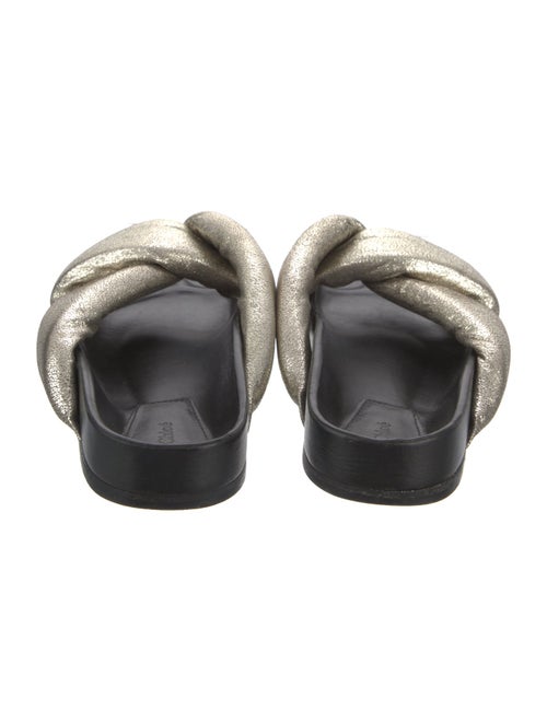 Chloé Leather Slides