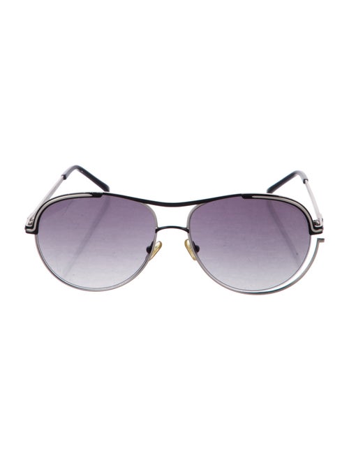 Chloé Aviator Gradient Sunglasses