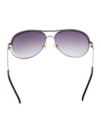 Chloé Aviator Gradient Sunglasses