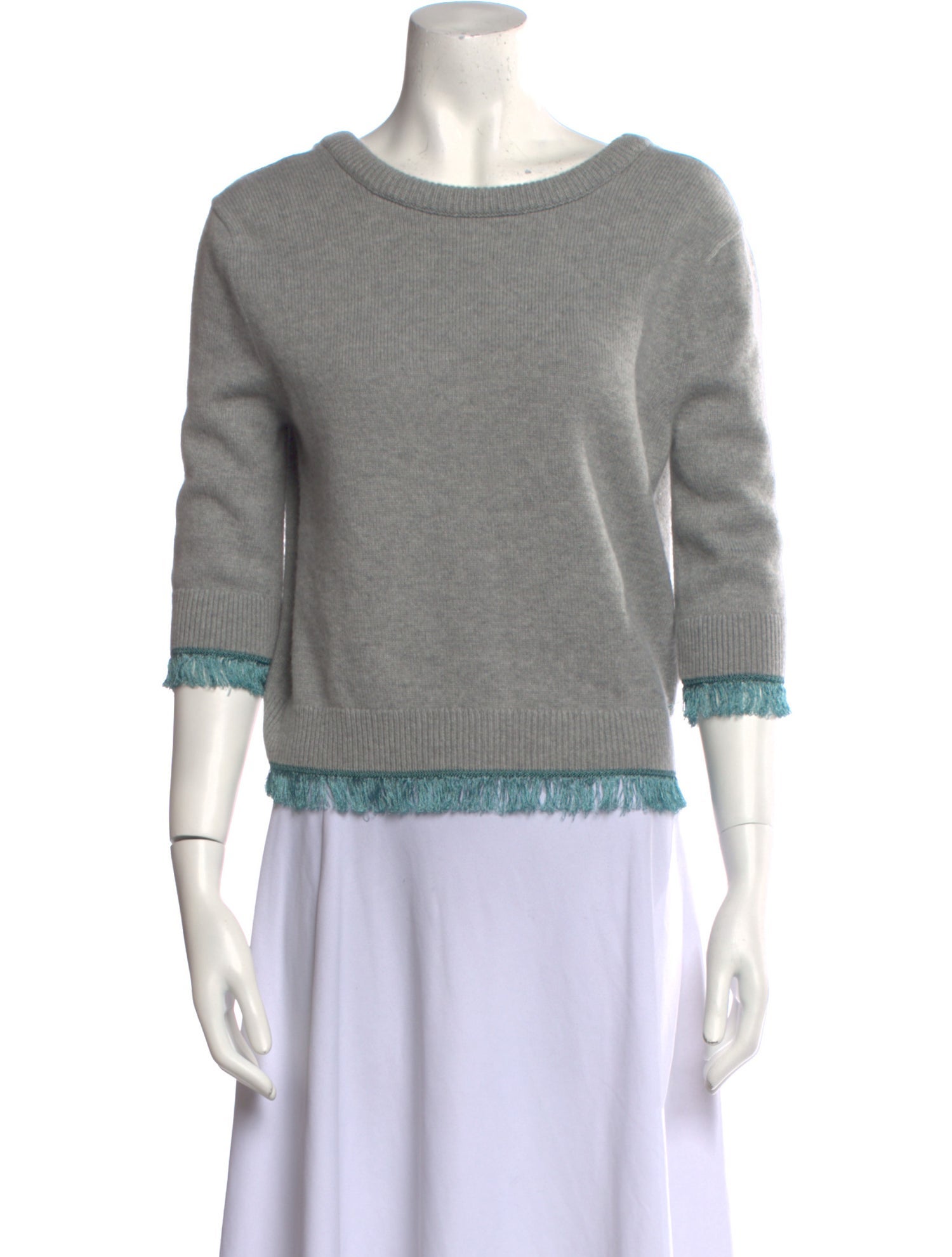 Chloé Cashmere Bateau Neckline Sweater