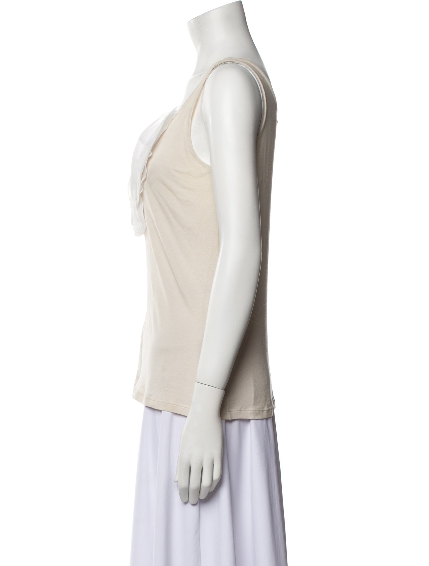 Chloé V-Neck Sleeveless Top