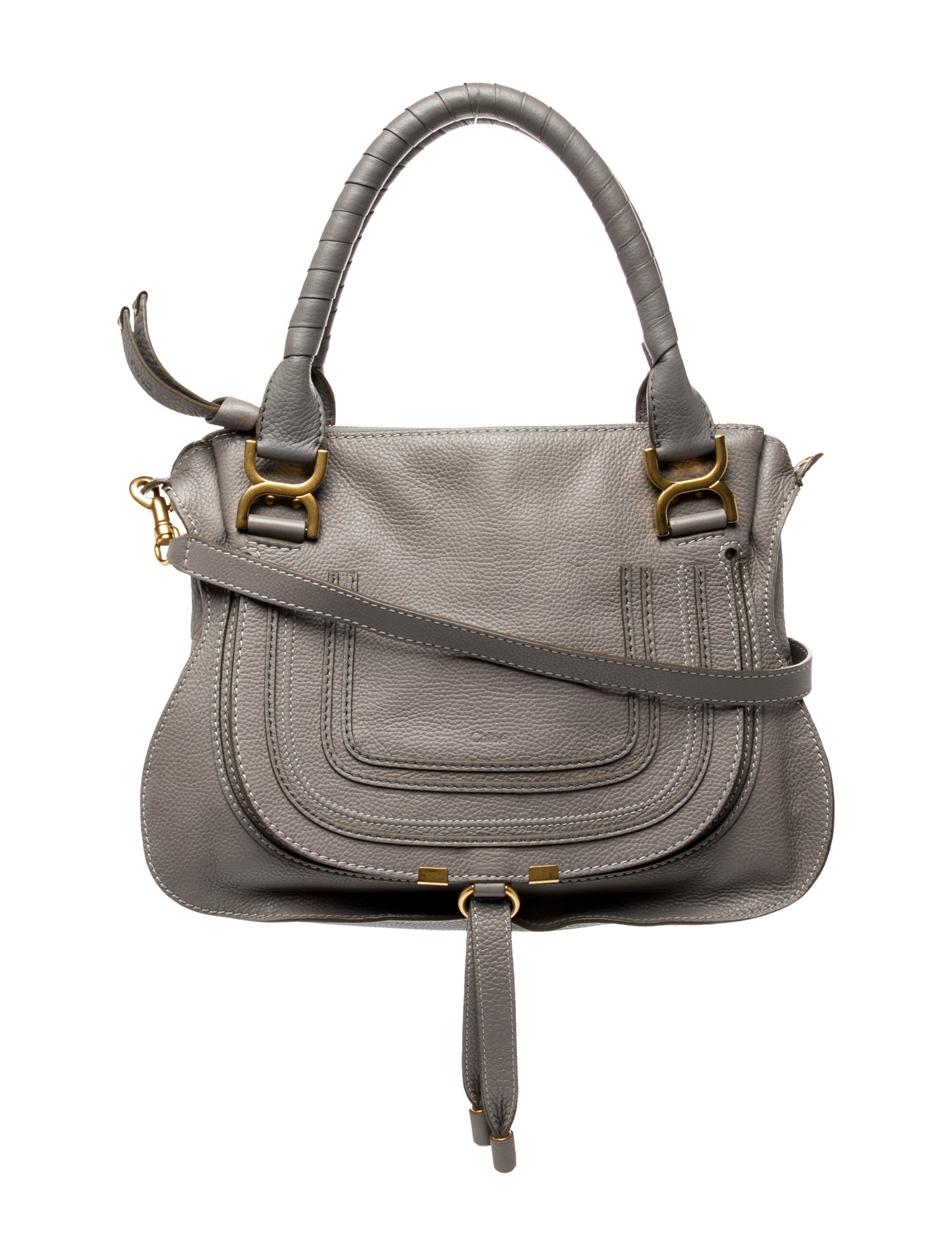 Chloé Leather Top Handle Bag
