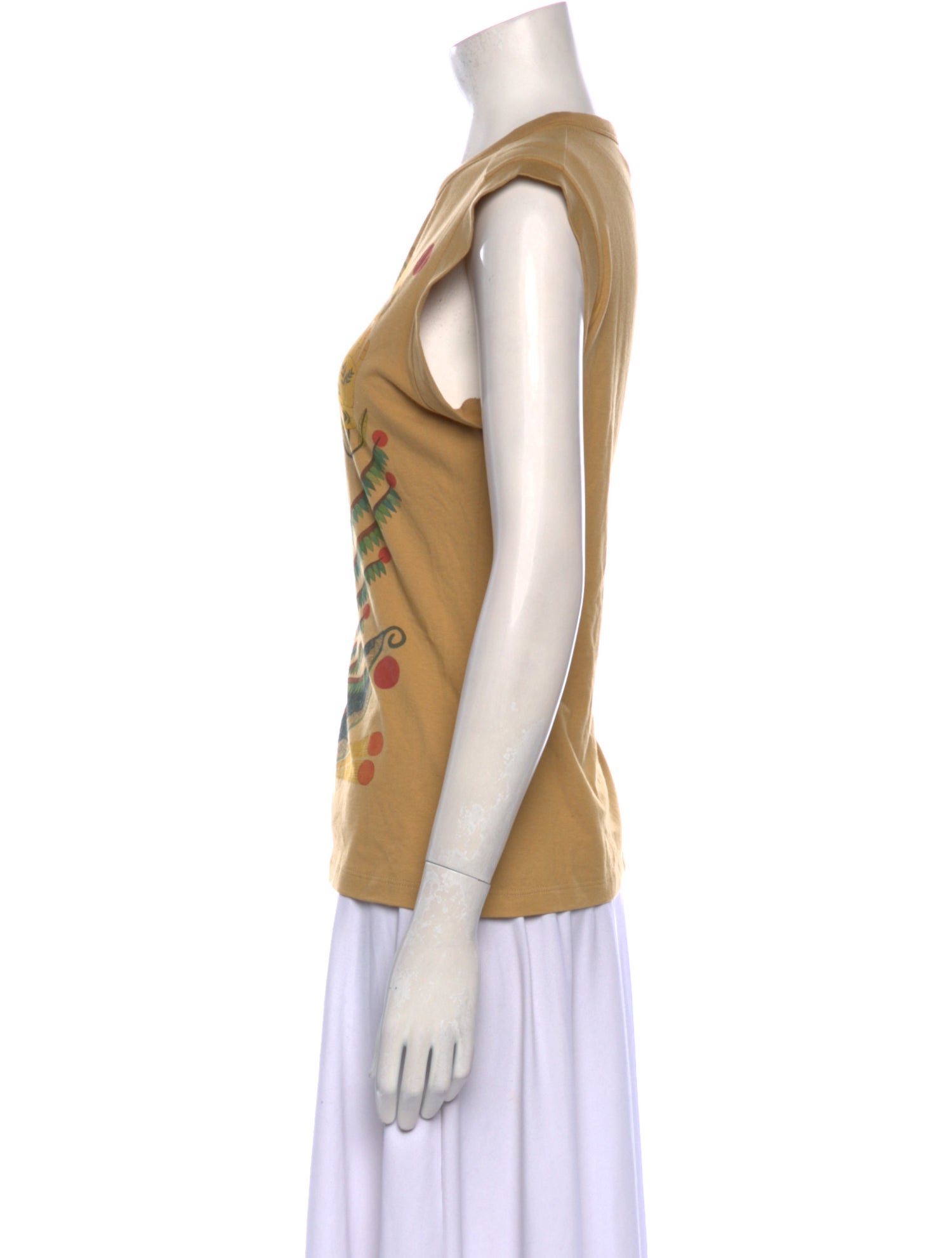 Chloé Graphic Print Crew Neck T-Shirt