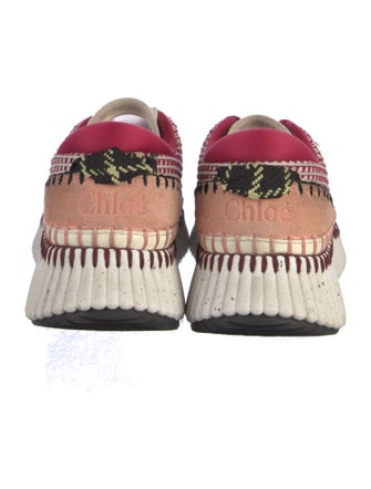 Chloé Colorblock Pattern Sneakers