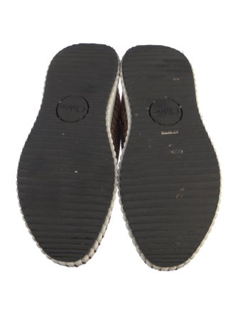 Chloé Colorblock Pattern Sneakers