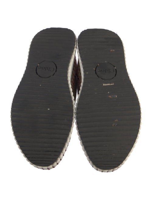 Chloé Colorblock Pattern Sneakers