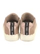 Chloé Suede Colorblock Pattern Sneakers