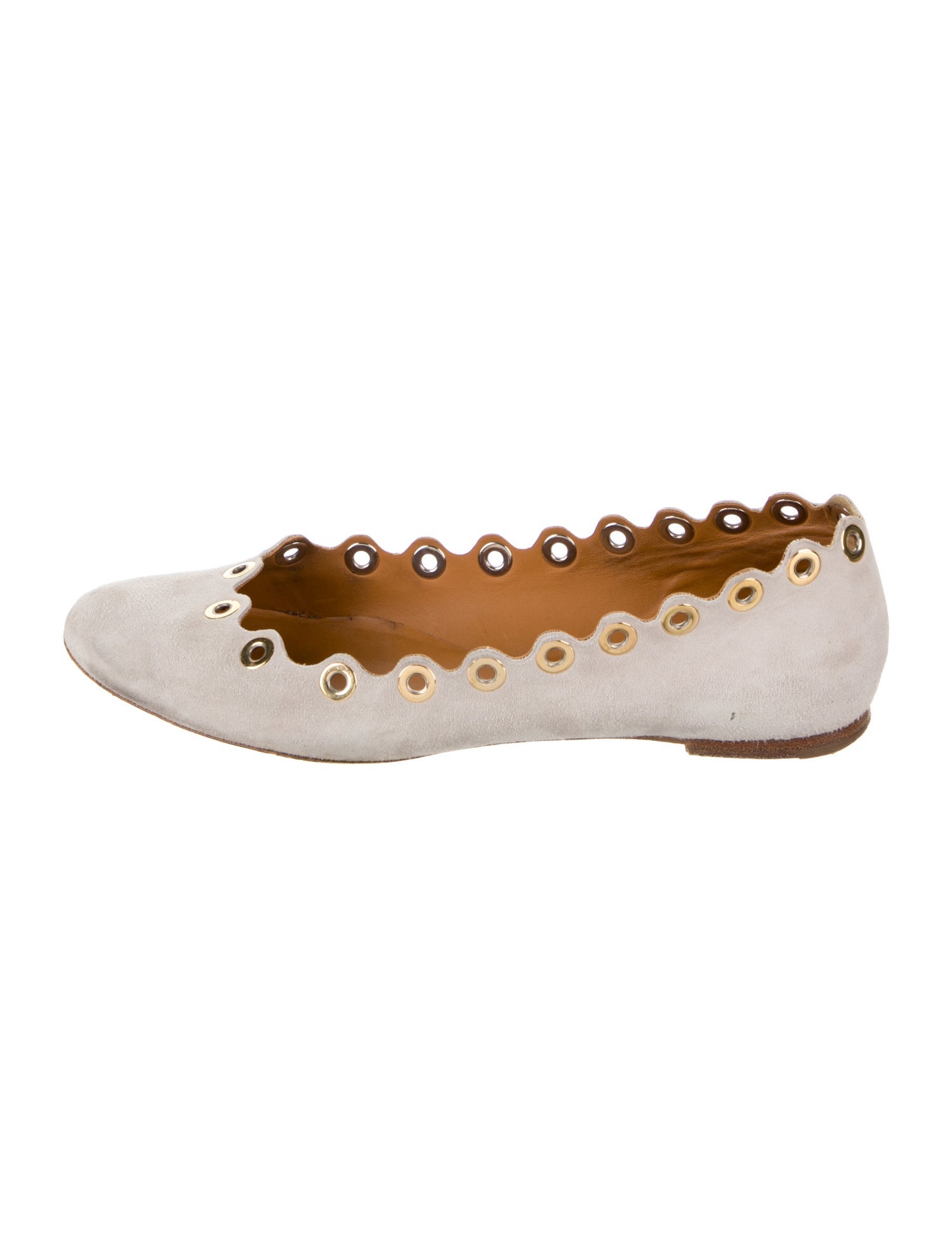 Chloé Suede Ballet Flats
