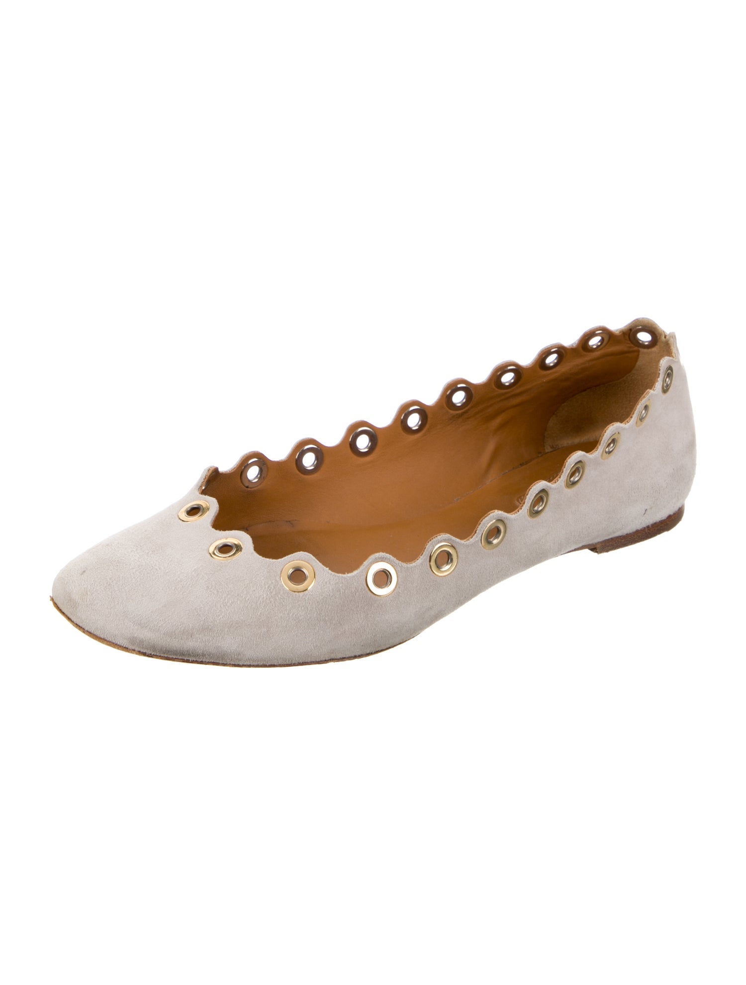 Chloé Suede Ballet Flats