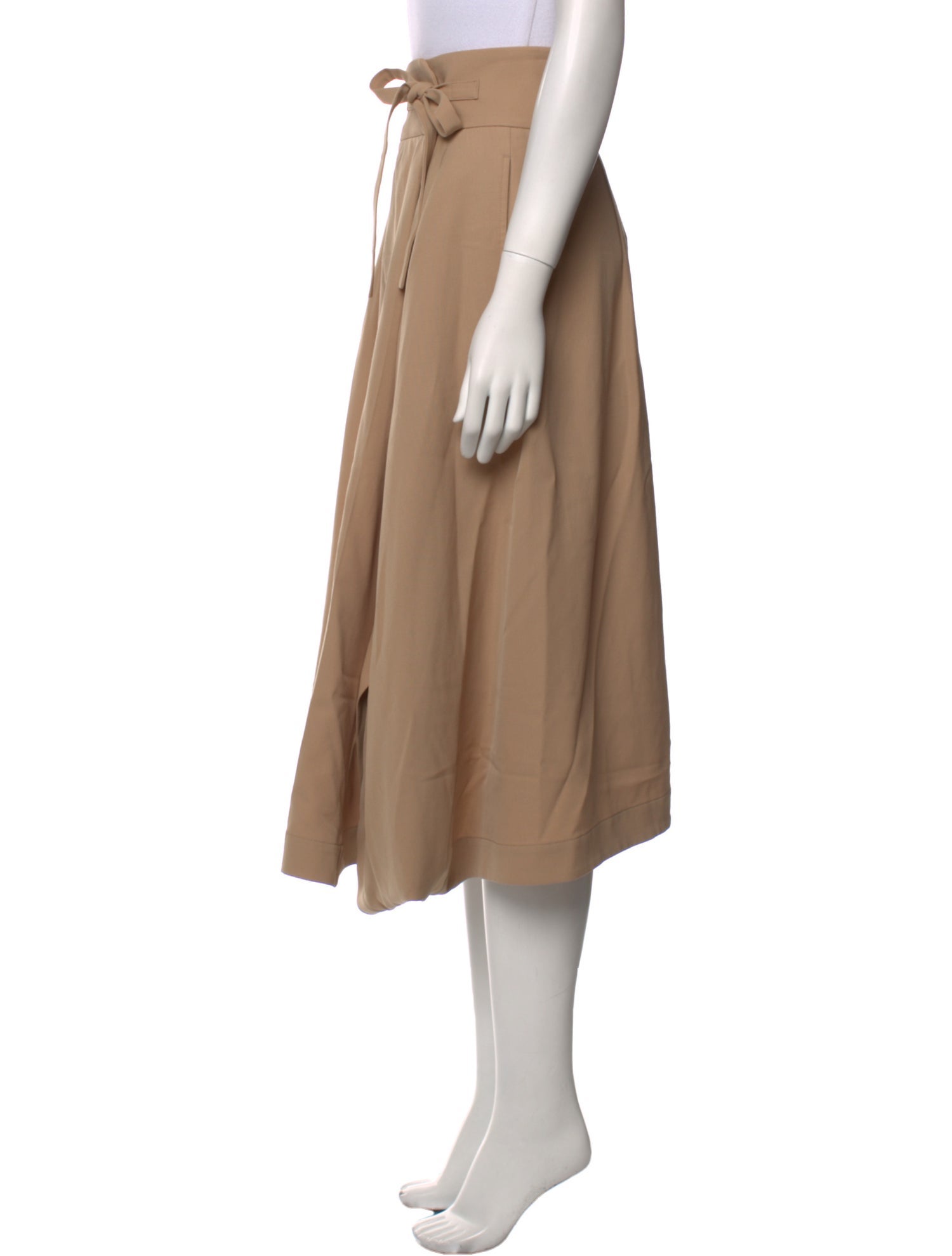 Chloé Virgin Wool Midi Length Skirt