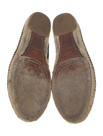 Chloé Suede Scalloped Accent Espadrilles