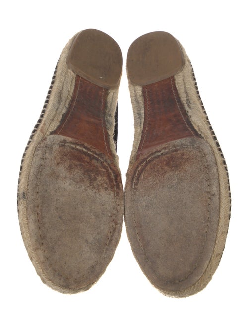 Chloé Suede Scalloped Accent Espadrilles