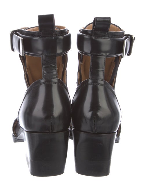 Chloé Leather Lace-Up Boots