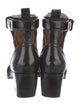 Chloé Leather Lace-Up Boots
