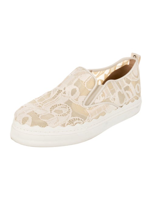 Chloé Lace Printed Sneakers