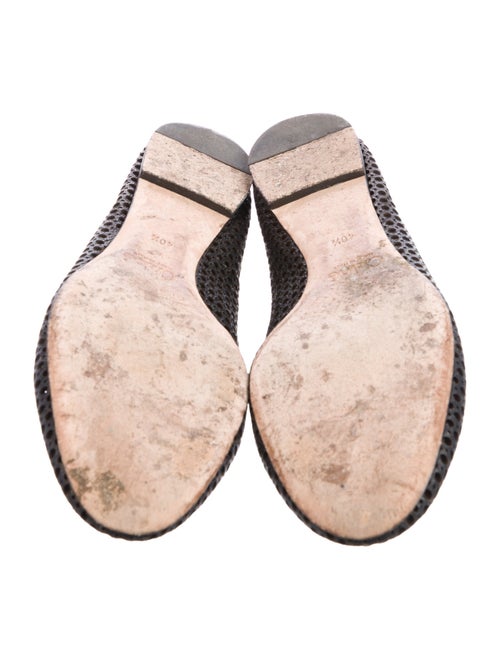 Chloé Leather Lasercut Accents Flats