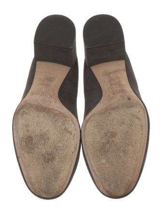 Chloé Suede Scalloped Accent Pumps