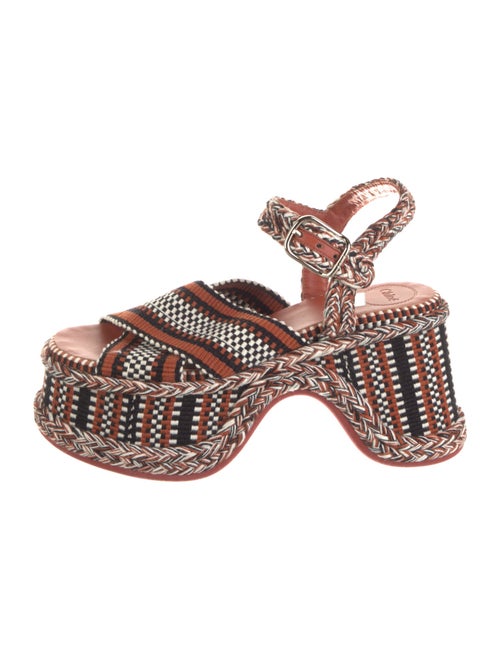 Chloé Printed Slingback Sandals