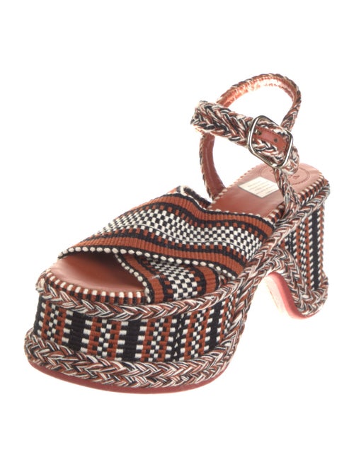 Chloé Printed Slingback Sandals