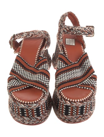 Chloé Printed Slingback Sandals