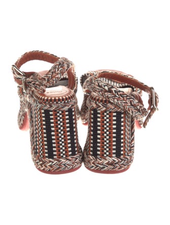 Chloé Printed Slingback Sandals