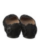 Chloé Velvet Scalloped Accent Ballet Flats