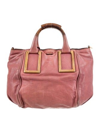 Chloé Leather Top Handle Bag