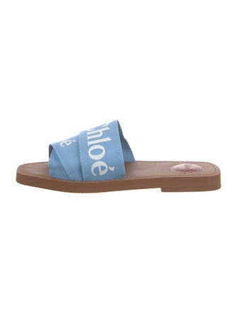 Chloé Canvas Printed Slides