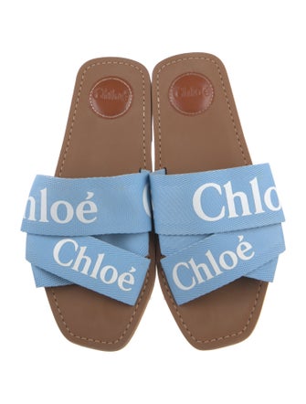Chloé Canvas Printed Slides