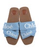 Chloé Canvas Printed Slides
