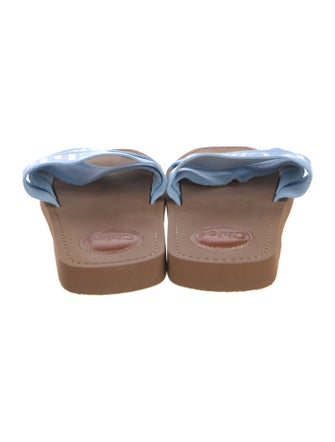 Chloé Canvas Printed Slides