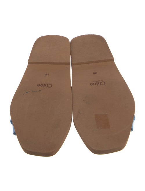 Chloé Canvas Printed Slides