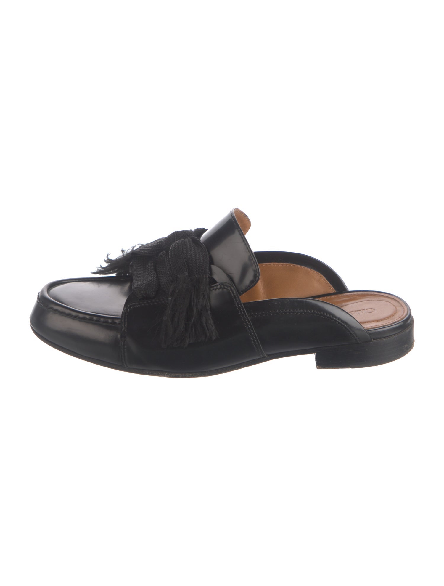 Chloé Patent Leather Mules