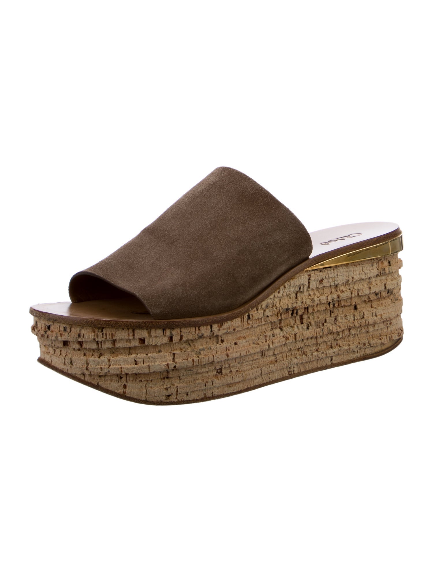 Chloé Suede Espadrilles