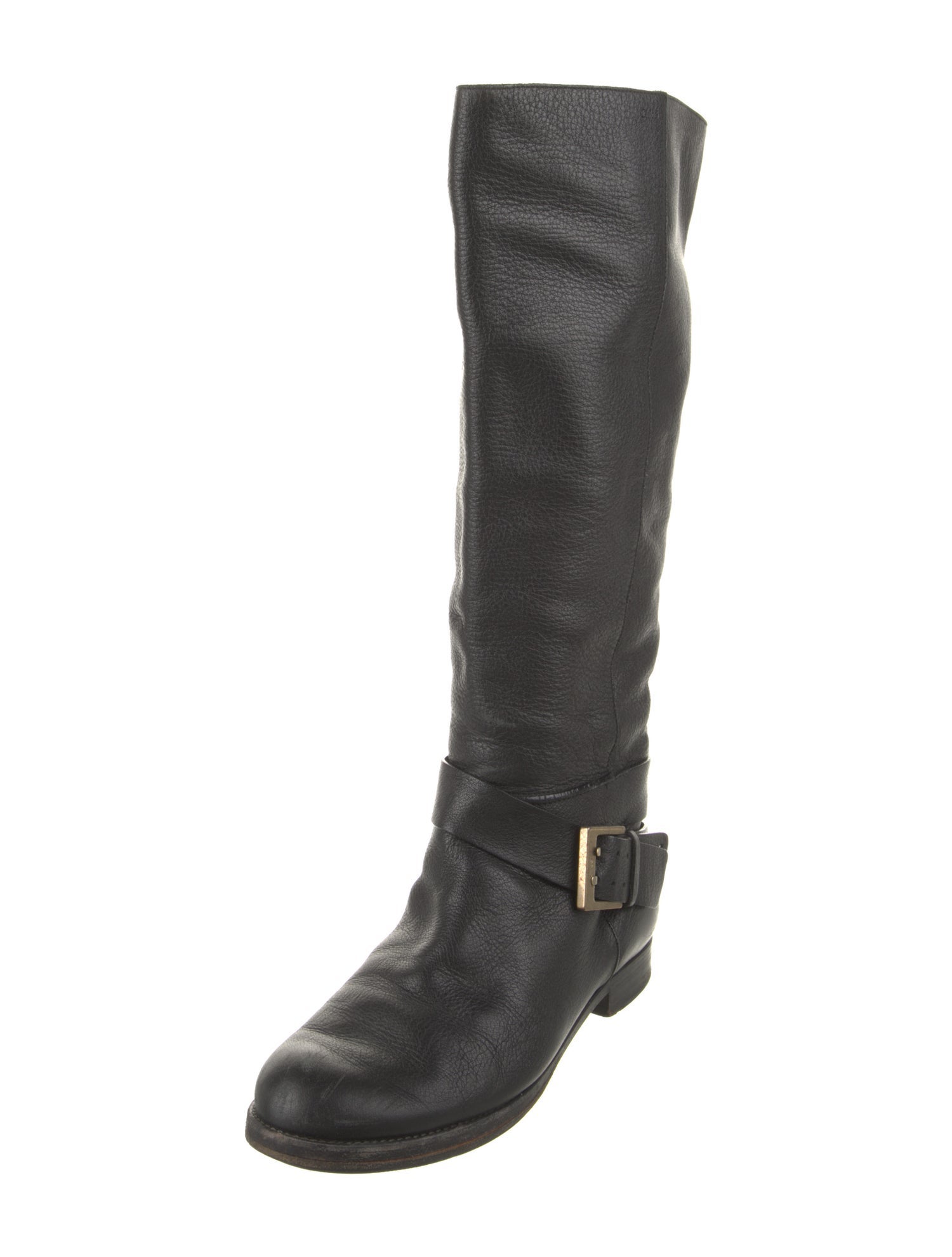 Chloé Leather Riding Boots