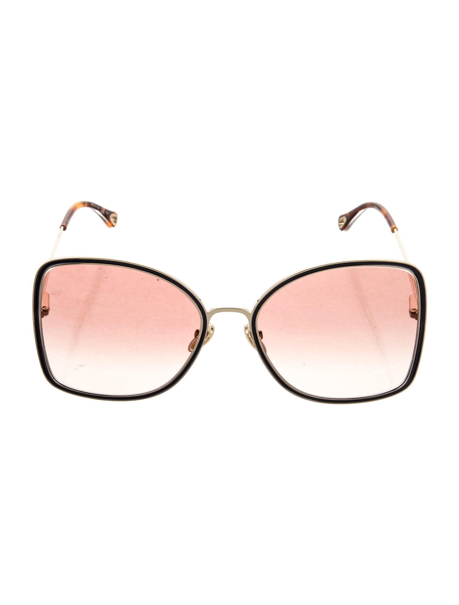 Chloé Oversize Gradient Sunglasses