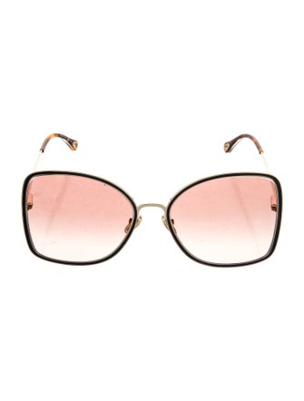 Chloé Oversize Gradient Sunglasses