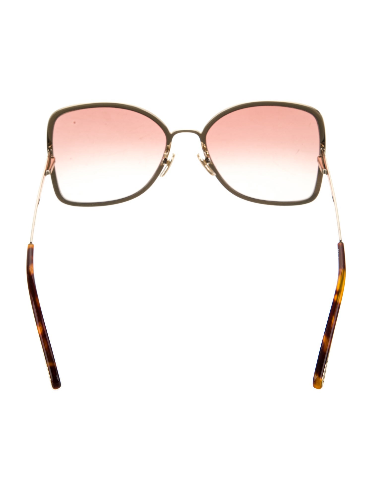 Chloé Oversize Gradient Sunglasses