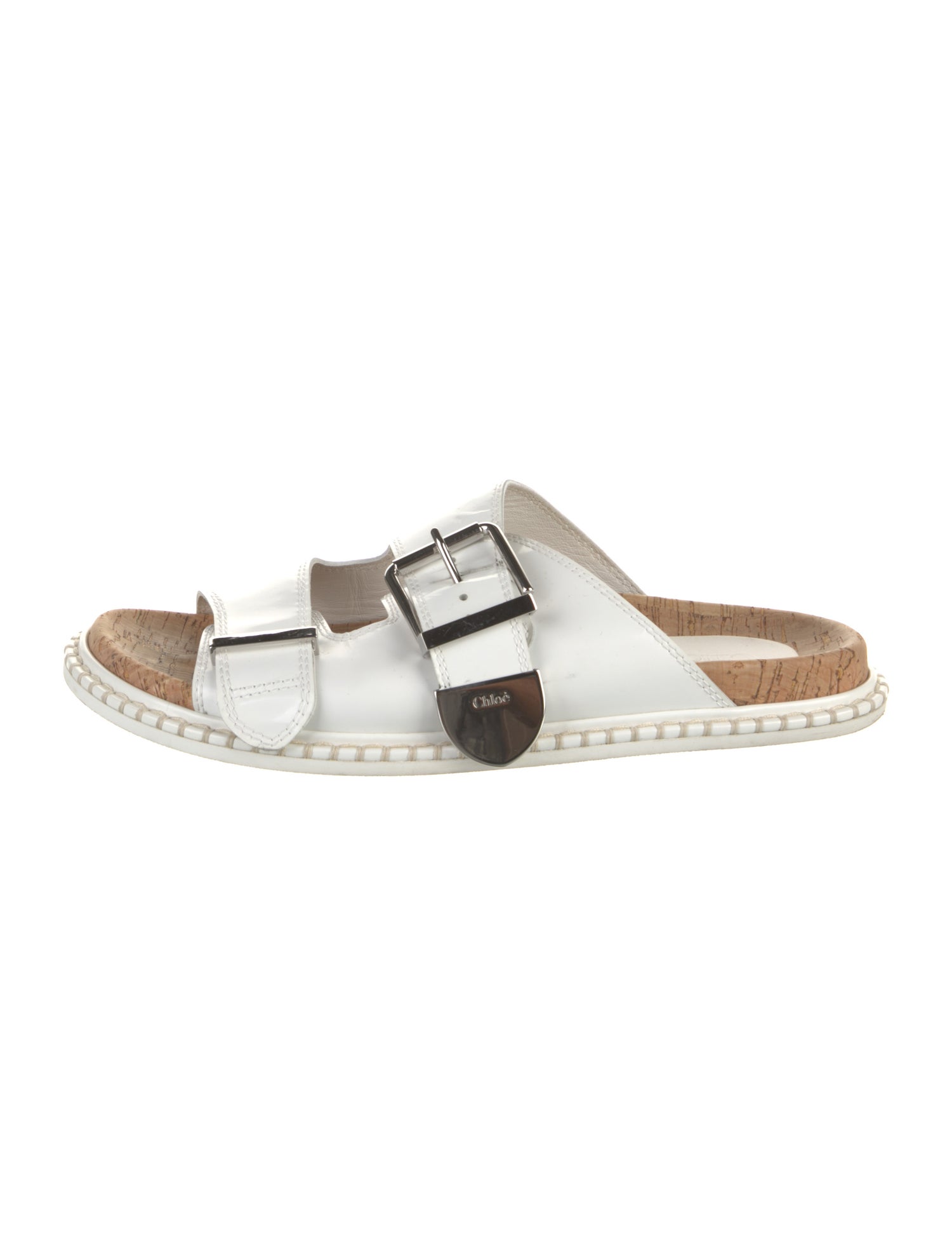 Chloé Leather Slides