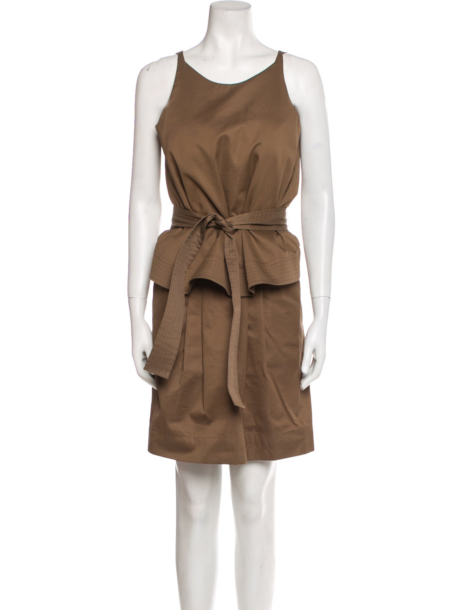 Chloé Scoop Neck Mini Dress