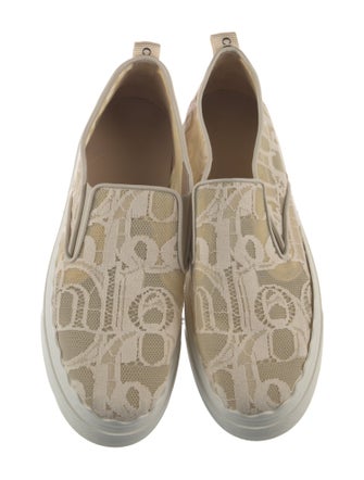 Chloé Lace Lace Pattern Sneakers