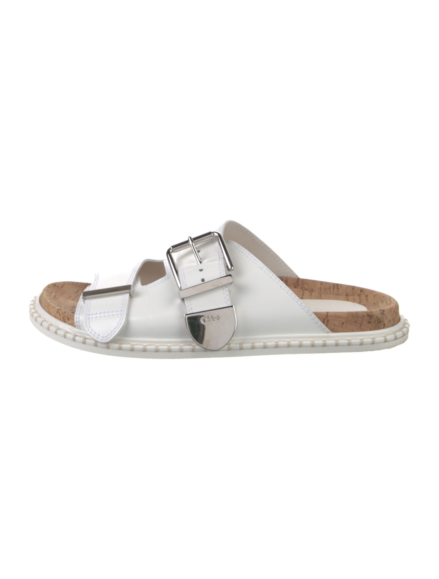 Chloé Leather Slides