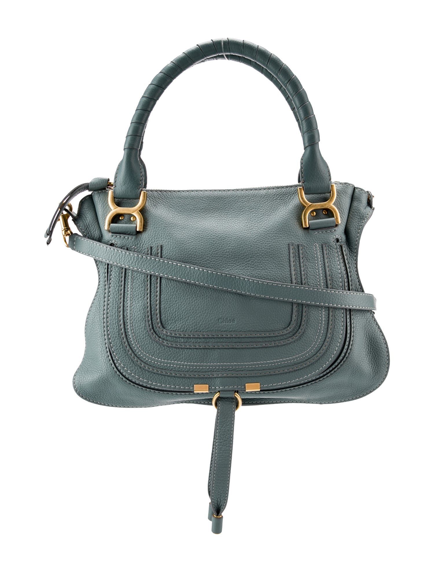 Chloé Leather Top Handle Bag