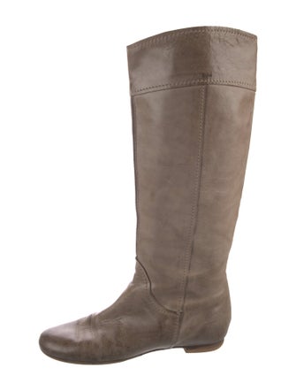 Chloé Leather Riding Boots