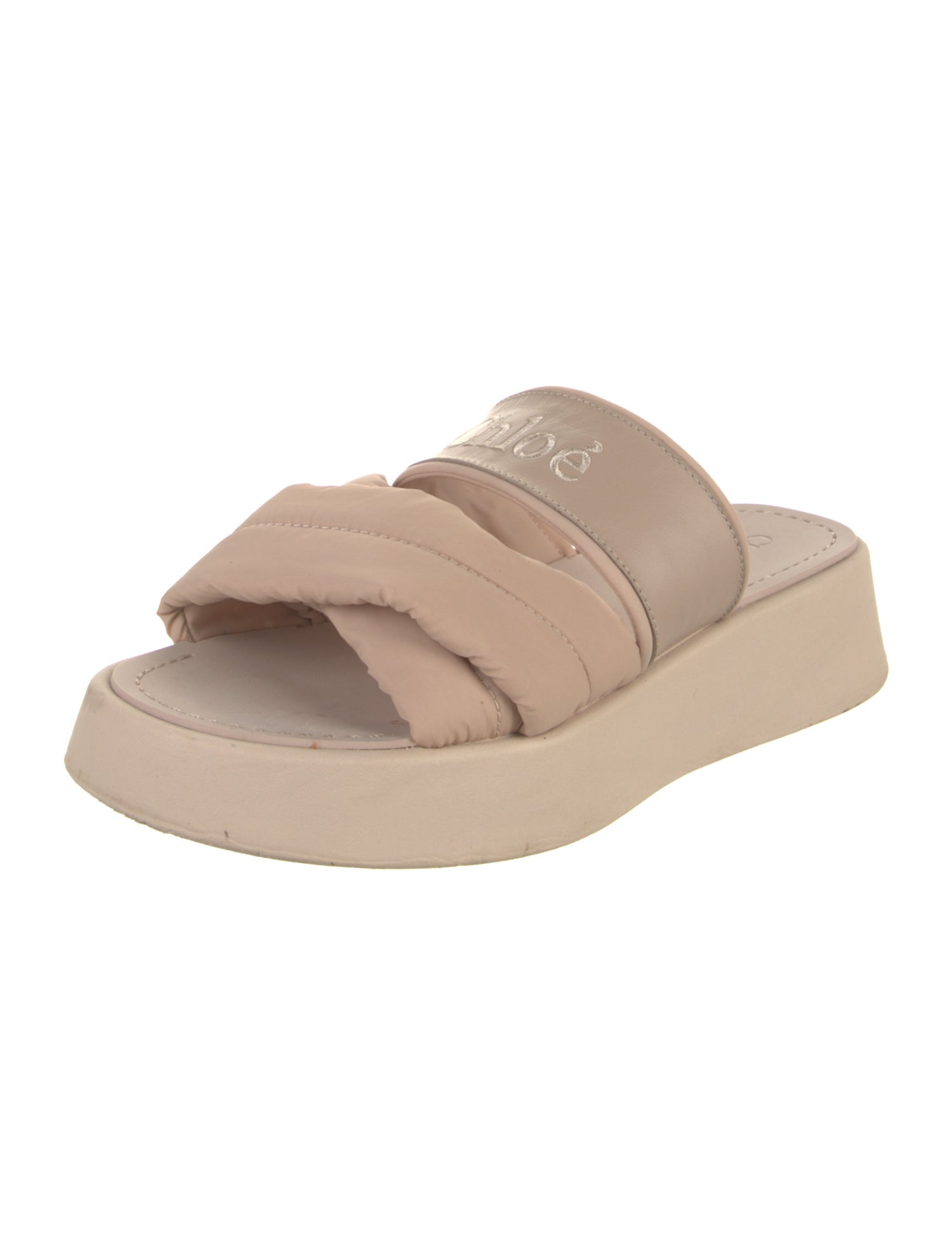 Chloé Leather Slides