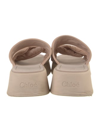 Chloé Leather Slides
