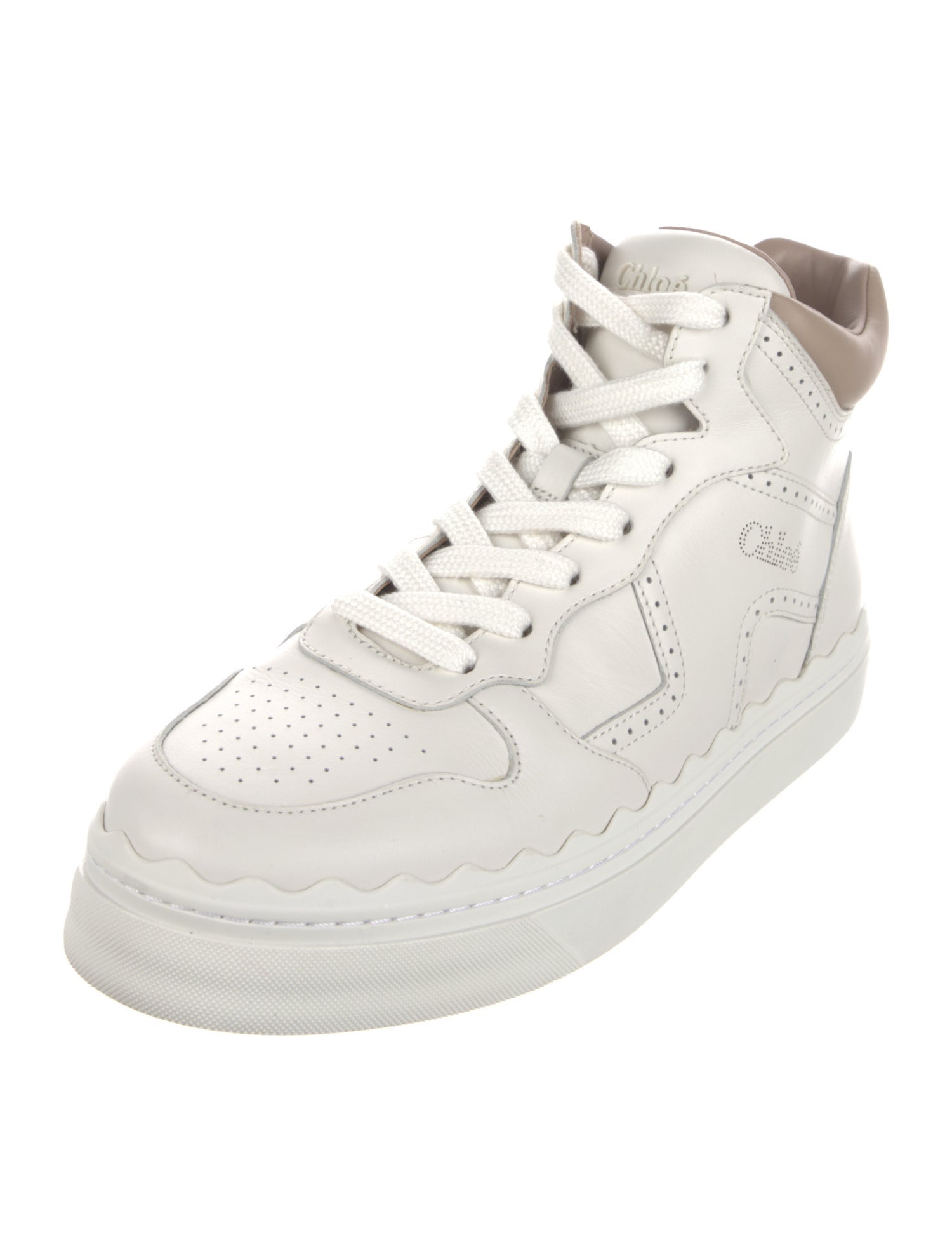 Chloé Leather Sneakers